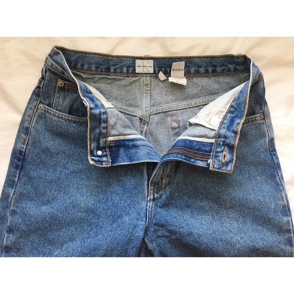 VINTAGE CALVIN KLEIN HIGH WAISTED MOM JEAN - Picture 5 of 8